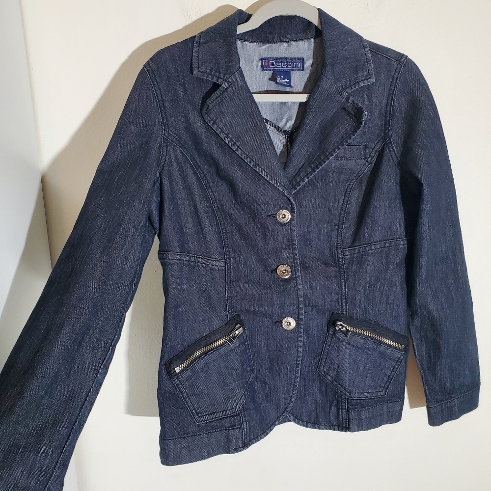 Baccini Denim Jacket - image 2